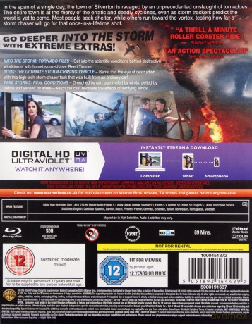 Into The Storm [Blu-Ray]