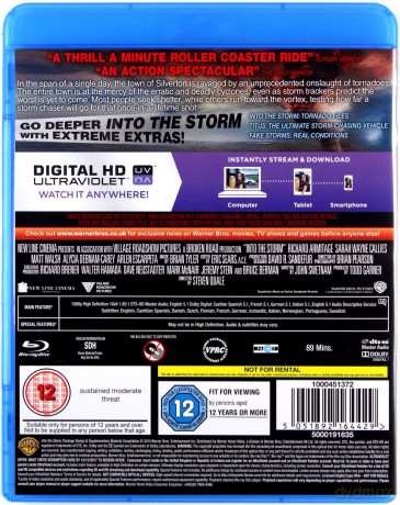 Into The Storm [Blu-Ray]