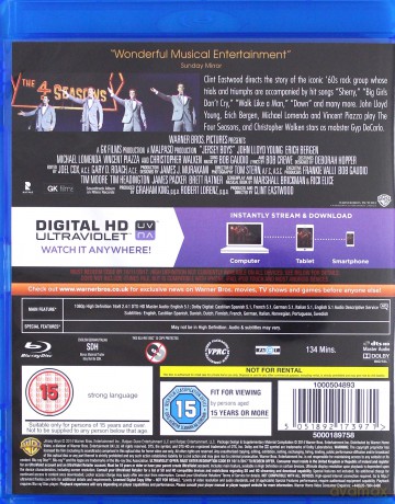 Jersey Boys [Blu-Ray]