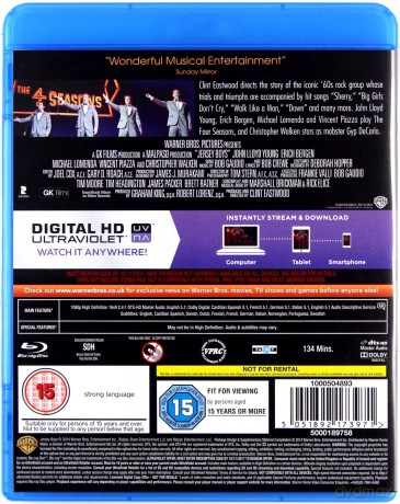 Jersey Boys [Blu-Ray]