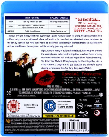 Kiss Kiss Bang Bang [Blu-Ray]