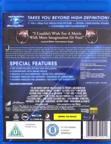 Labyrinth [Blu-Ray]
