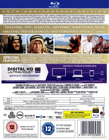 Lawrence of Arabia [2xBlu-Ray]