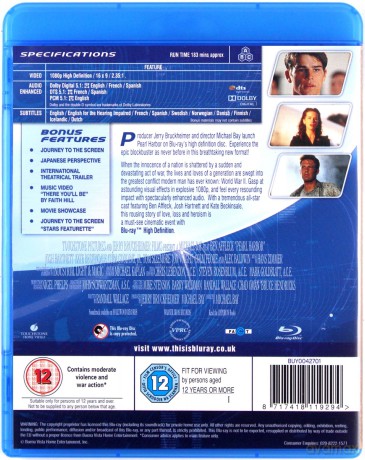 Pearl Harbor [Blu-Ray]