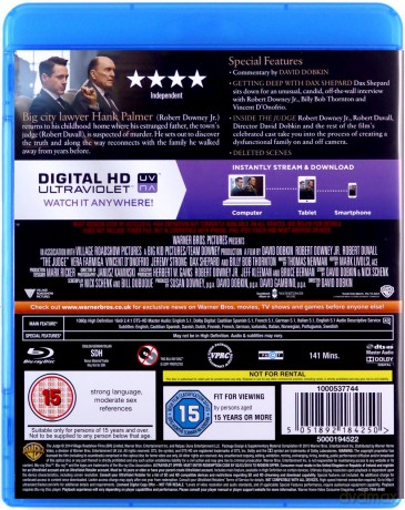 The Judge [Blu-Ray]
