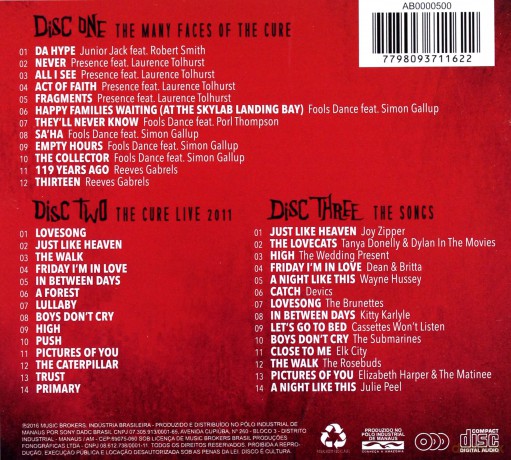 The Cure: The Many Faces Of The Cure [3CD]