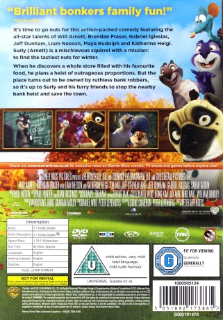 The Nut Job (Gang Wiewióra) [DVD]
