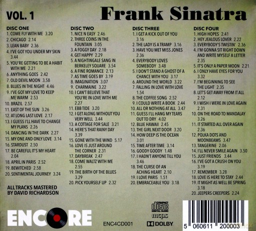 Frank Sinatra: Ultimate vol. 1 [4CD]