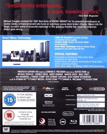 Wall Street [Blu-Ray]