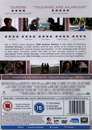 20th Century Women (Kobiety i XX wiek) [DVD]