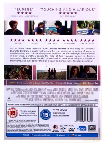 20th Century Women (Kobiety i XX wiek) [DVD]