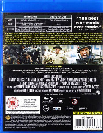 Full Metal Jacket [Blu-Ray]
