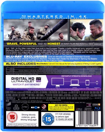 Fury [Blu-Ray]