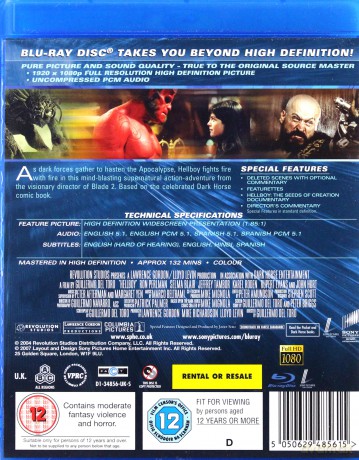 Hellboy [Blu-Ray]