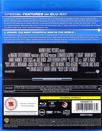 J. Edgar [Blu-Ray]