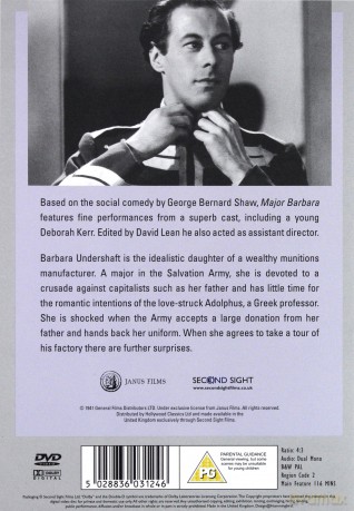 Major Barbara [DVD]