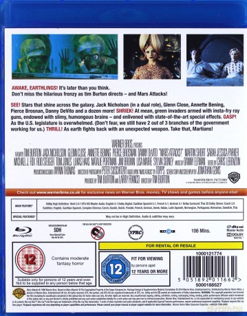 Mars Attacks [Blu-Ray]