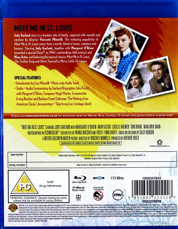 Meet Me In St Louis [Blu-Ray]