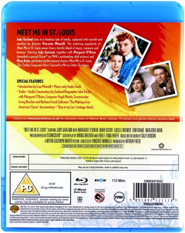 Meet Me In St Louis [Blu-Ray]