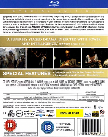 Midnight Express [Blu-Ray]