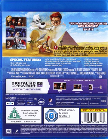 Mr Peabody And Sherman [Blu-Ray]