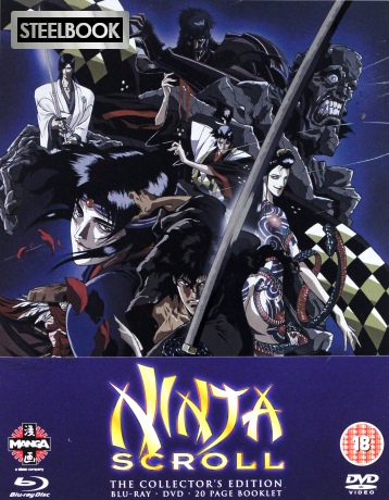 Ninja Scroll (steelbook) [Blu-Ray]+[DVD]