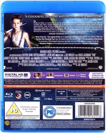 Pan [Blu-Ray]