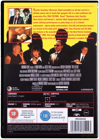 Pulp Fiction [DVD]