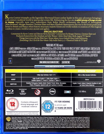 Robin Hood: Ksiażę Złodziei [Blu-Ray]