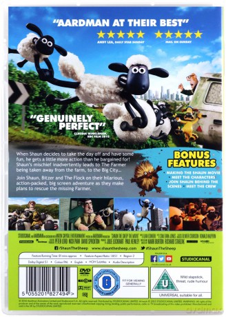 Shaun The Sheep Movie [DVD]