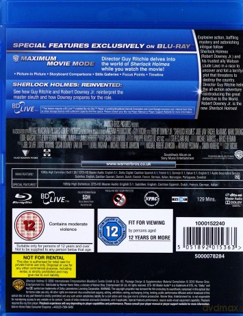 Sherlock Holmes [Blu-Ray]