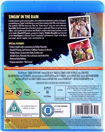 Deszczowa piosenka [Blu-Ray]