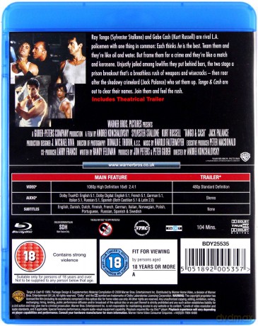 Tango i Cash [Blu-Ray]