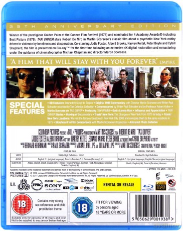 Taxi Driver [Blu-Ray]