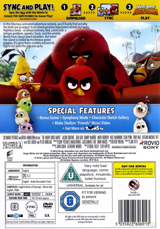 Angry Birds Film [DVD]