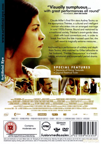 Therese Desqueyroux Claude Miller [DVD]
