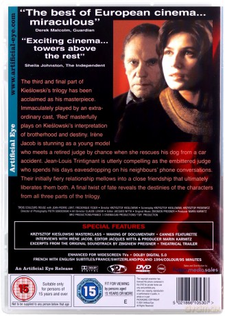 Three Colours Red [DVD]