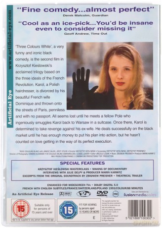 Three Colours White [DVD]