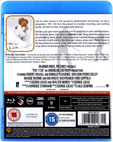 THX 1138 [Blu-Ray]