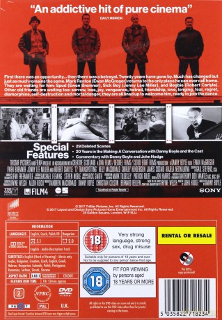 Trainspotting 2 [DVD]