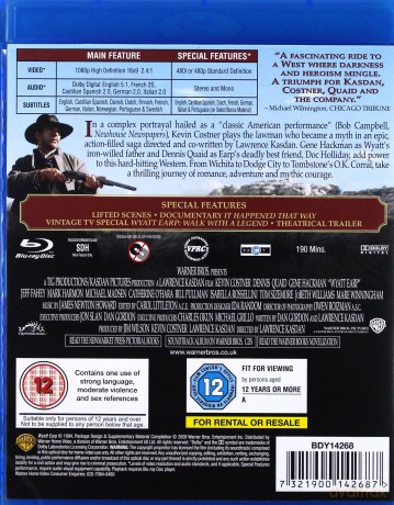 Wyatt Earp [Blu-Ray]
