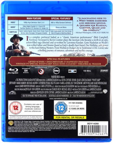 Wyatt Earp [Blu-Ray]