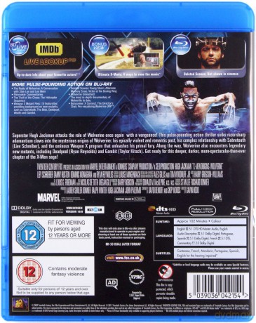X-men Origins Wolverine [Blu-Ray]