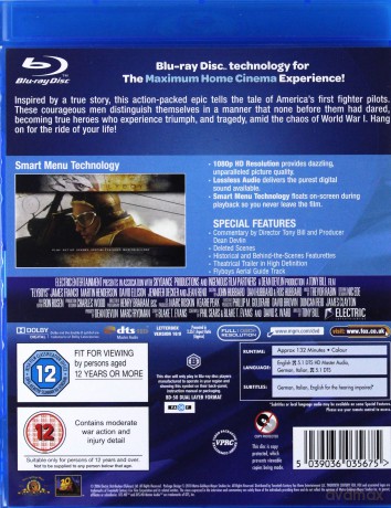 Flyboys (Flyboys - Bohaterska eskadra) [Blu-Ray]