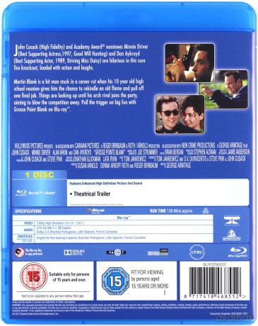 Grosse Pointe Blank [Blu-Ray]