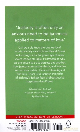 Marcel Proust: Jealousy [KSIĄŻKA]
