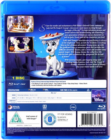 Lady The Tramp 2 [Blu-Ray]