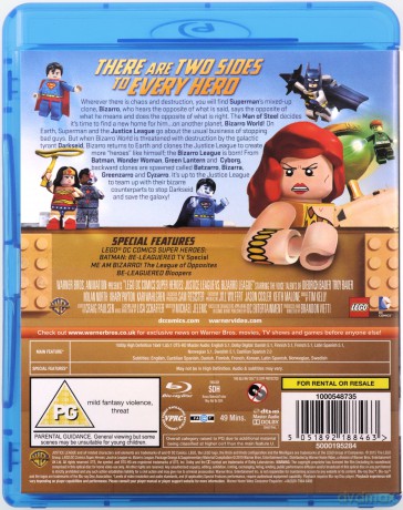 Lego Batman Justice League Vs Bizarro [Blu-Ray]