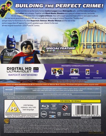 Lego Justice League - Attack Of The Legion of Doom [Blu-Ray]