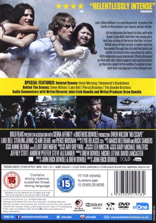 No Escape [DVD]
